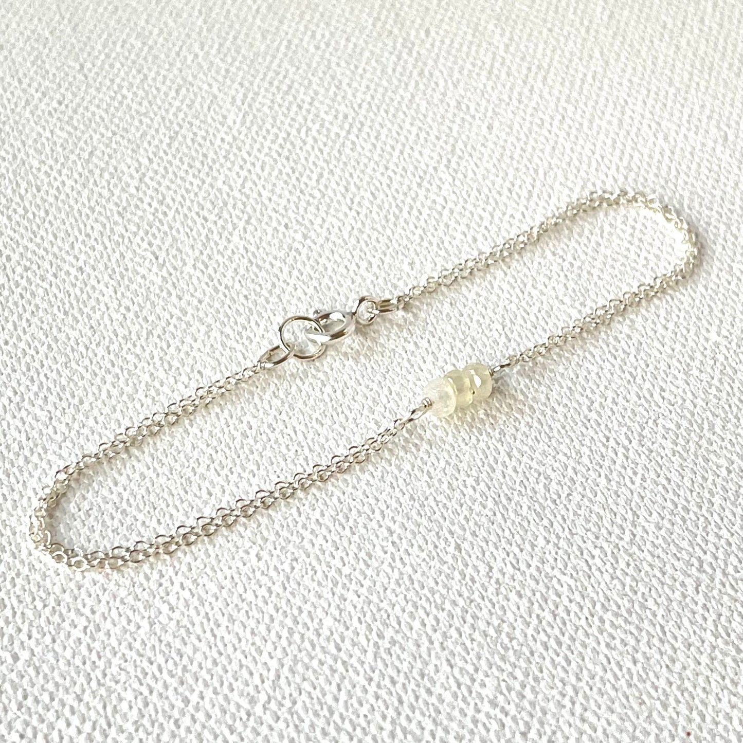 Sterling Silver Birthstone Bracelet