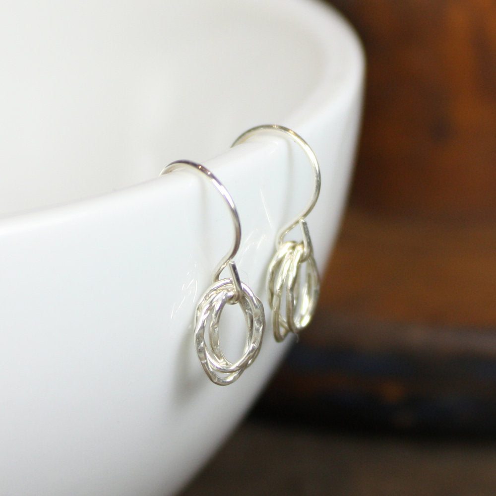Links Earrings - Silver, Gold, Rose Gold